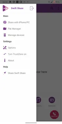 Swift Share android App screenshot 4